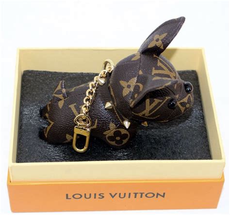 louis vuitton bulldog keychain|louis vuitton key pouch wallet.